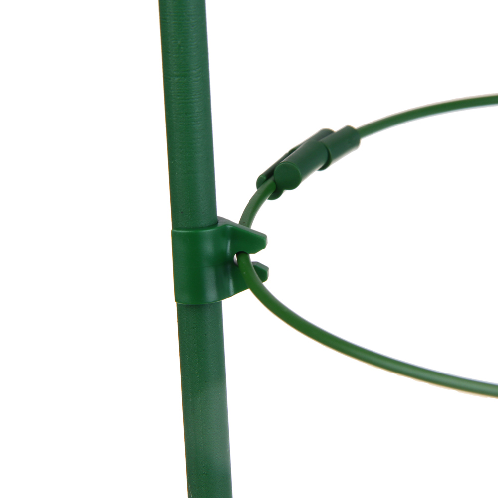 Поддержка для растений тм INBLOOM, 75см, d7мм, 22/26/28см, пластик, арт.№ 154-004