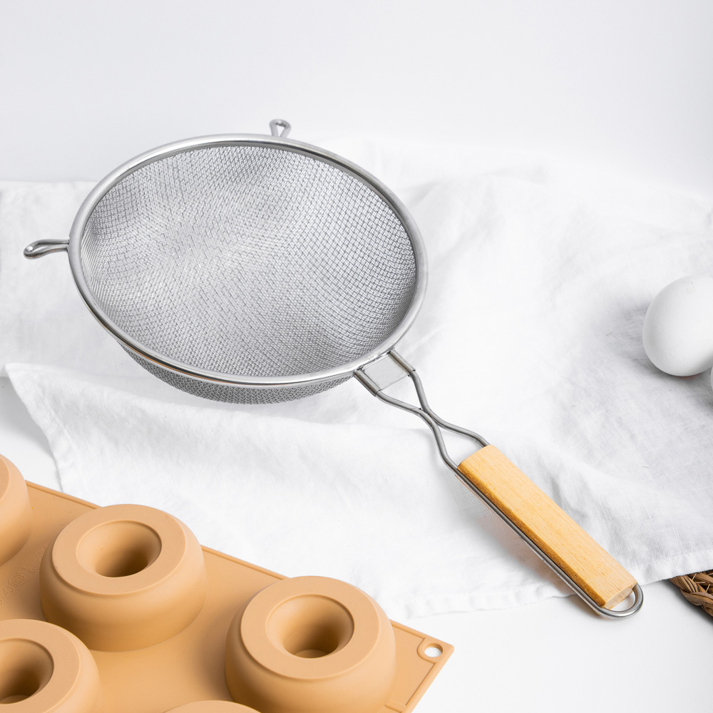 VETTA Ретро Сито с ободом и ручкой 21см, двойная сеть, нерж.сталь, арт.№ 886-051