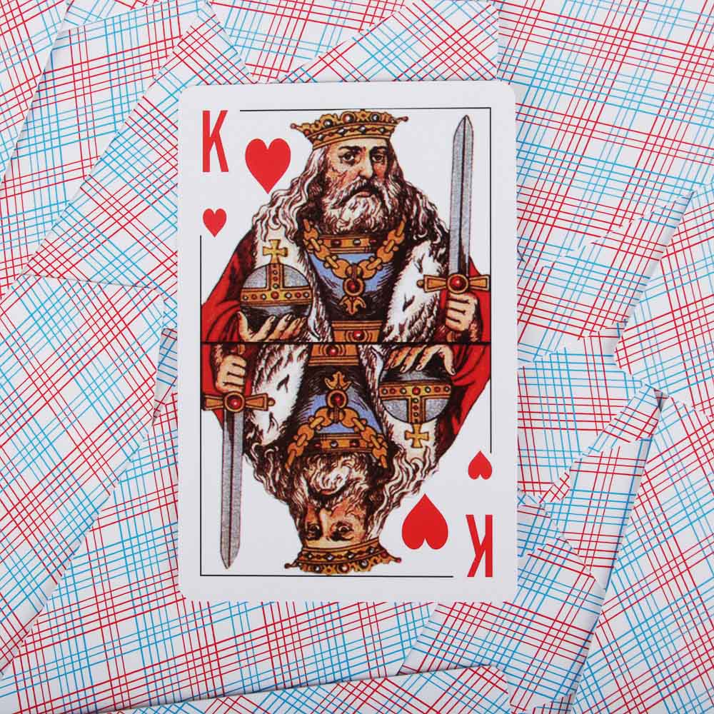 Карты игральные классические, 36 карт, высший сорт 57х88мм, бумага, арт.№ 138-002