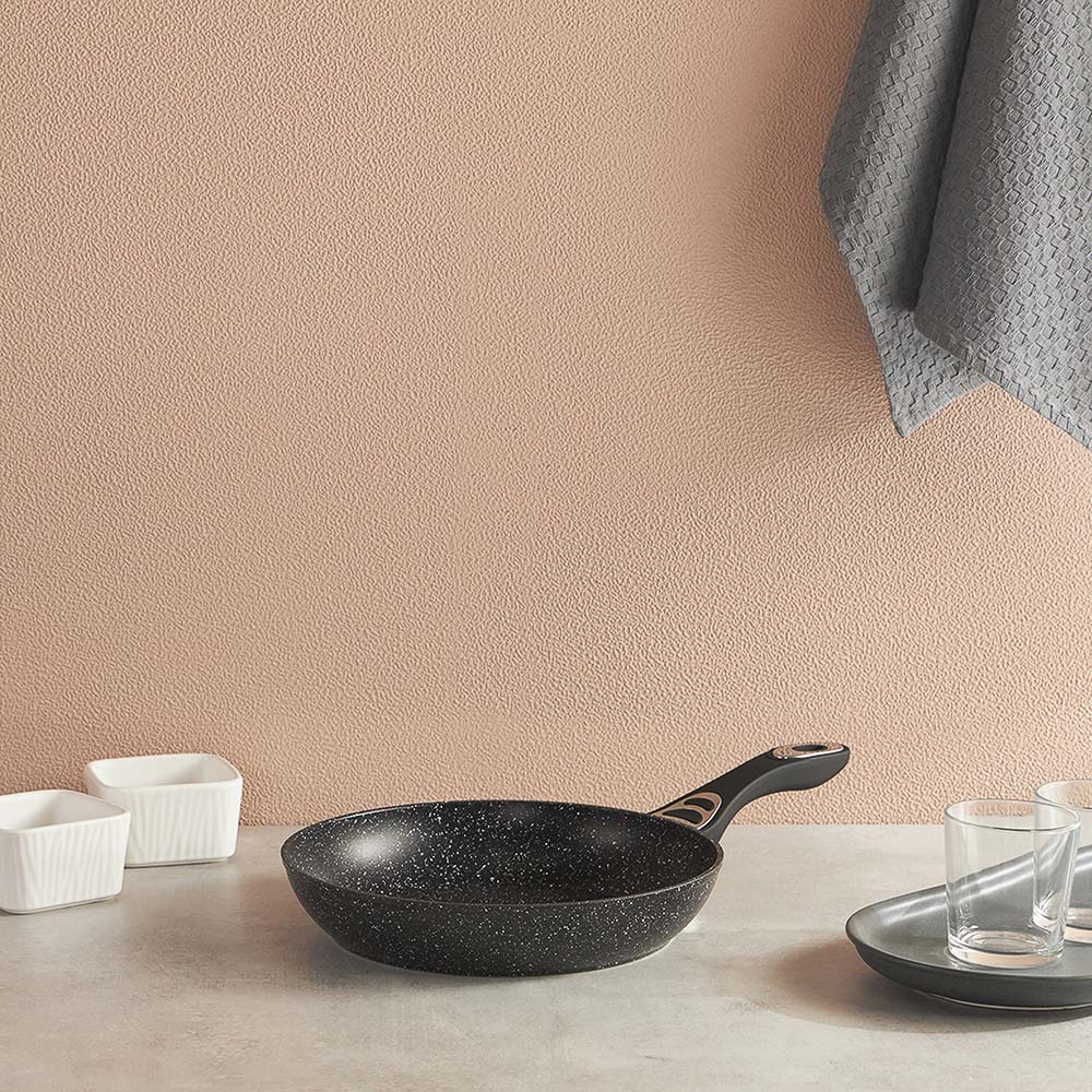 SATOSHI Танто Сковорода литая d26см, антипригарное покрытие Мрамор, индукция, арт.№ 846-387