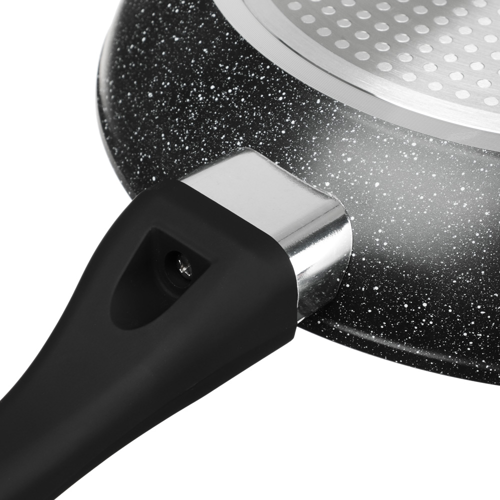 SATOSHI Танто Сковорода литая d28см, антипригарное покрытие Мрамор, индукция, арт.№ 846-388