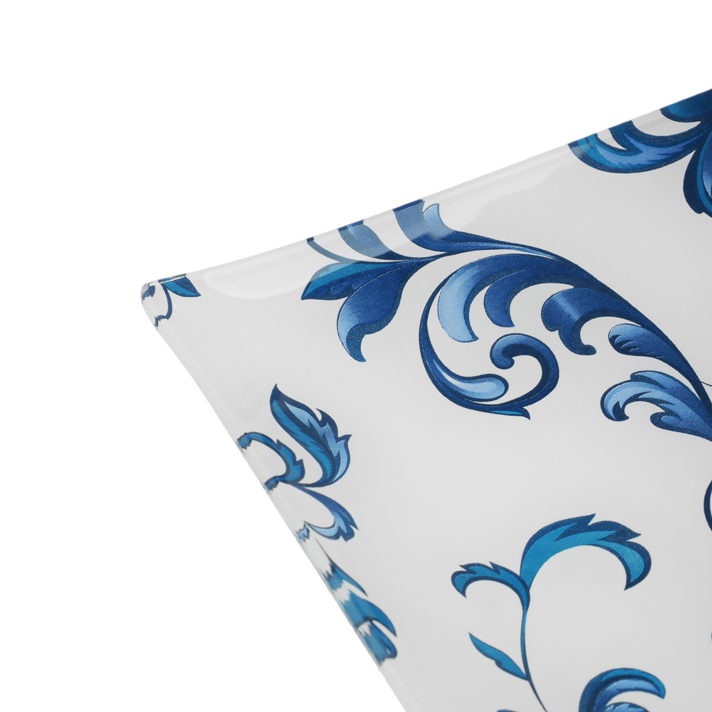 Узоры Блюдо квадратное 24см, стекло, арт.№ 820-649