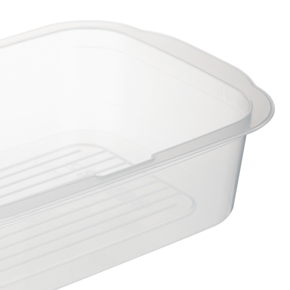 Контейнер пищевой прямоугольный 0,49л с паровыпуском и мерной шкалой, пластик, арт.№ 861-539