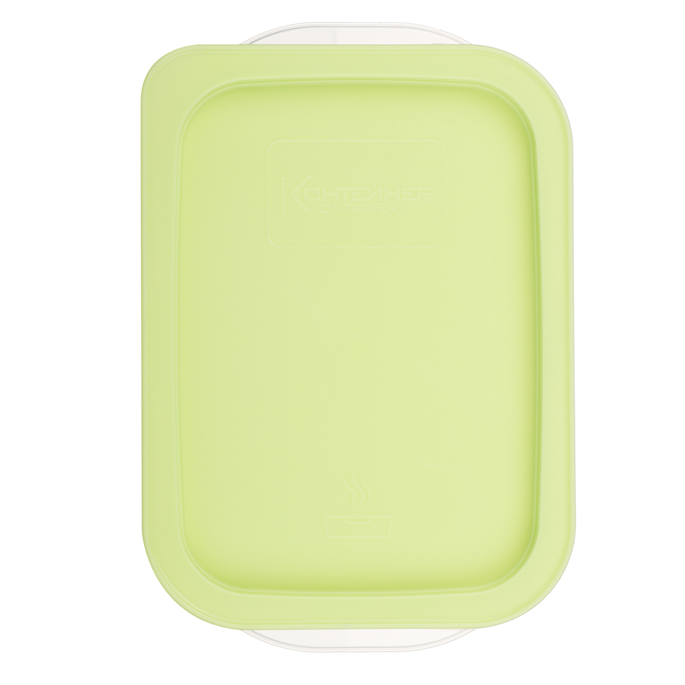 Контейнер пищевой прямоугольный 0,49л с паровыпуском и мерной шкалой, пластик, арт.№ 861-539