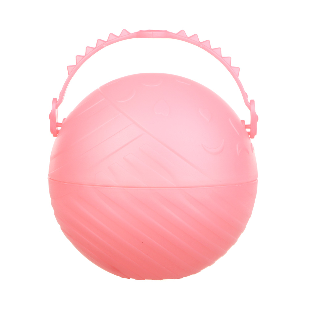 ИГРОЛЕНД Кукла-сюрприз в шаре-подставке, 7 пр., ПВХ, РР, 9,5х9,5х9,5см, 6 дизайнов, арт.№ 274-178