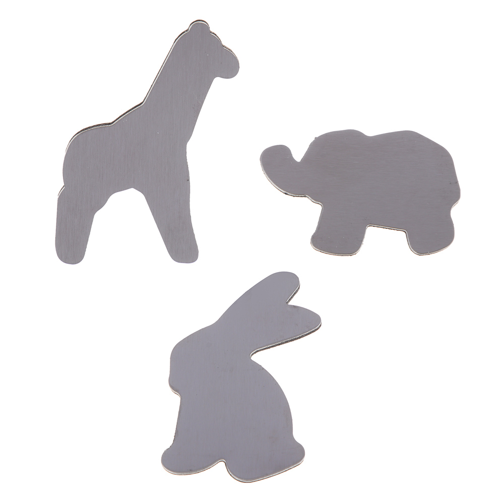 VETTA Магнитики на холодильник, 3шт, нерж. сталь, арт.№ 440-020