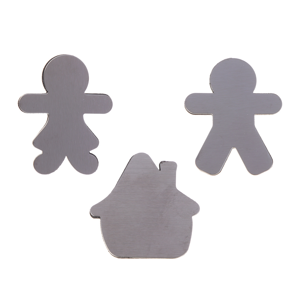 VETTA Магнитики на холодильник, 3шт, нерж. сталь, арт.№ 440-020