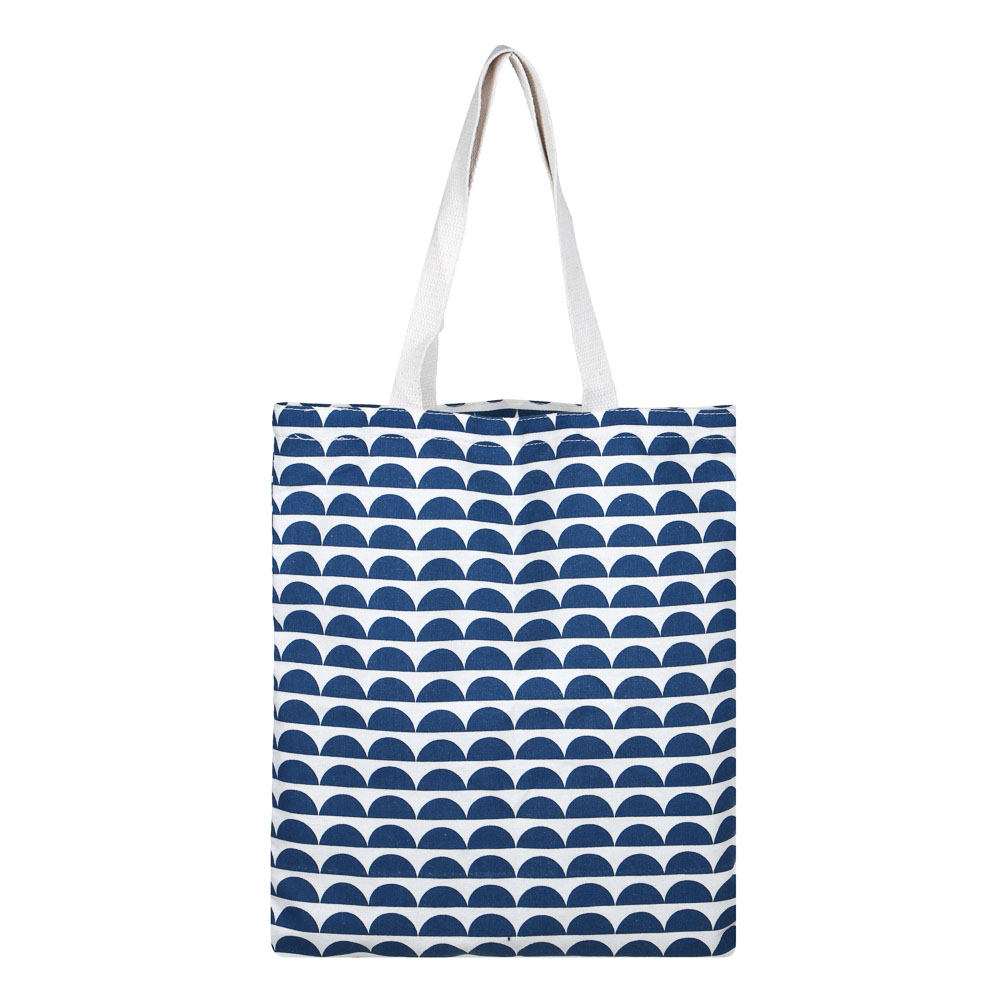 VETTA Сумка-шоппер хозяйственная, 37х41см, до 7кг, 4 дизайна, синий цвет, арт.№ 467-001