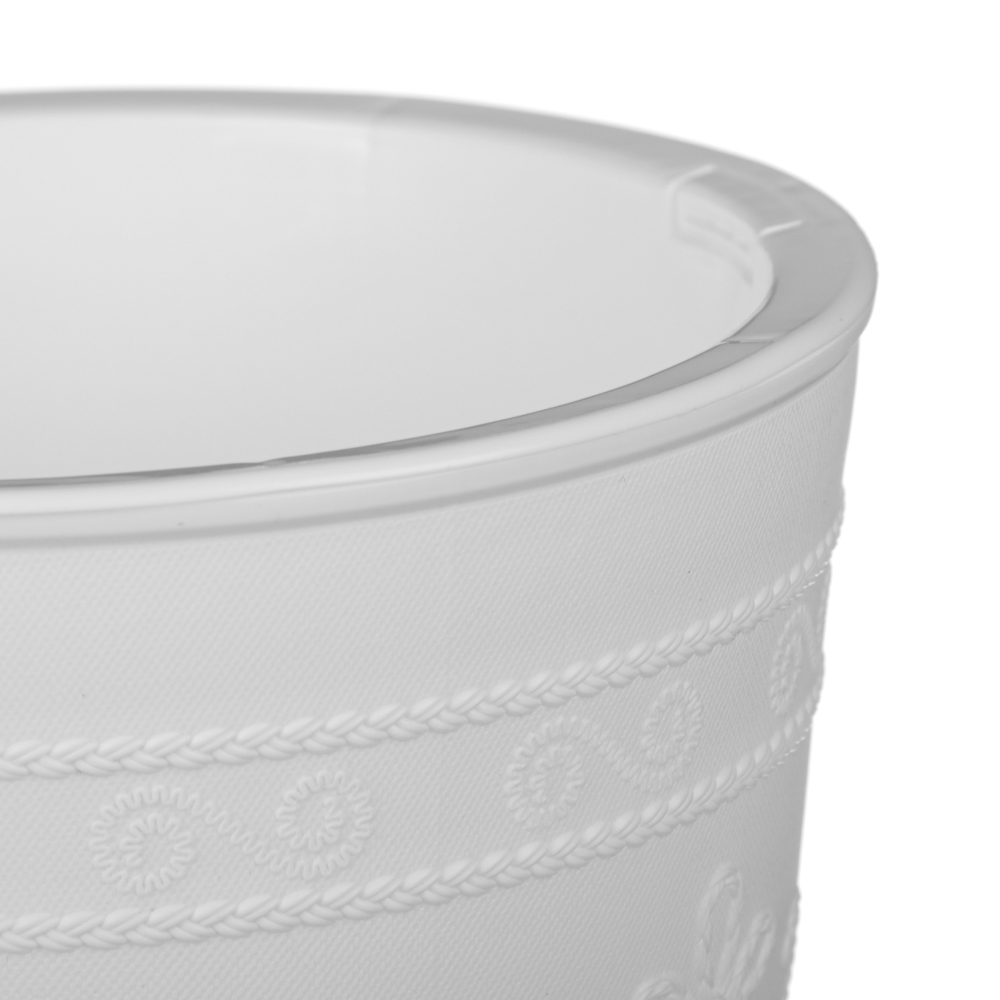 Кашпо Ажур 4л белый/белый, арт.№ 164-030