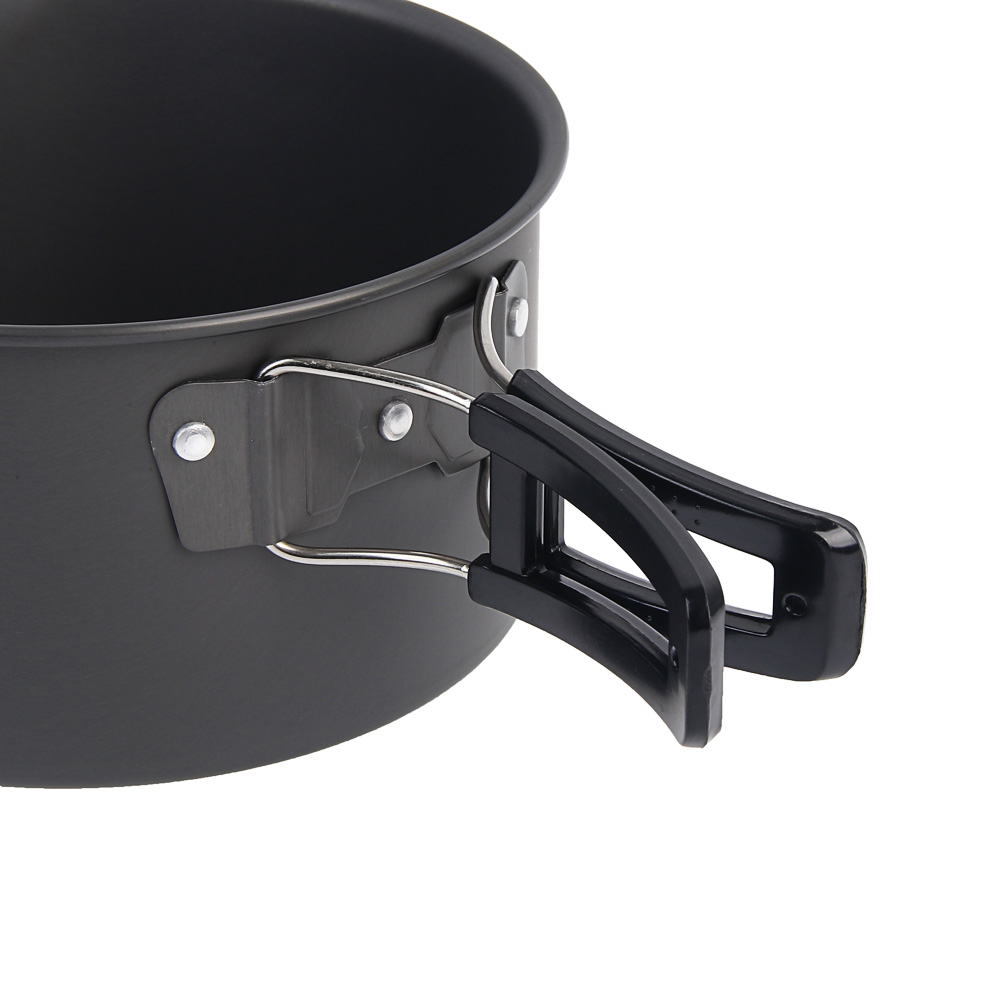 Набор туристической посуды тм BY Русские Супергерои, 3 предмета в чехле, анодир. алюминий, арт.№ 123-045