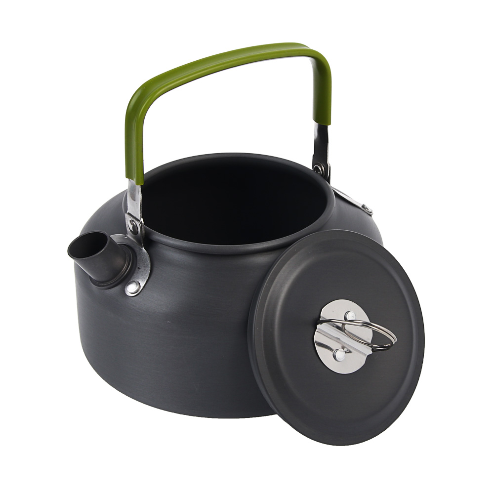 Набор туристической посуды тм BY Русские Супергерои, 3 предмета в чехле, анодир. алюминий, арт.№ 123-045