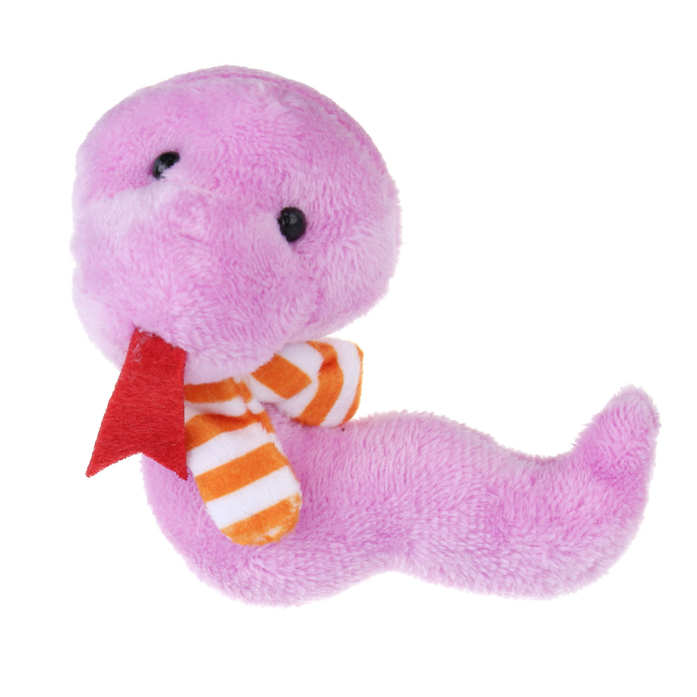 СНОУ БУМ Магнит мягкий змейка, полиэстер, 9см, 6 дизайнов, арт.№ 394-014