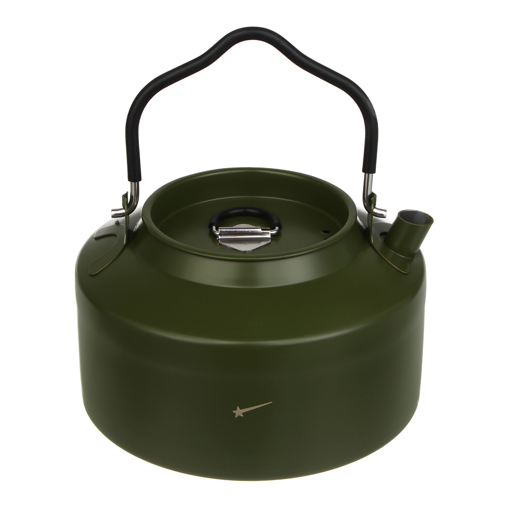 Чайник тм BY Русские Супергерои Хаки 1,1л, 15х8 см, арт.№ 123-071