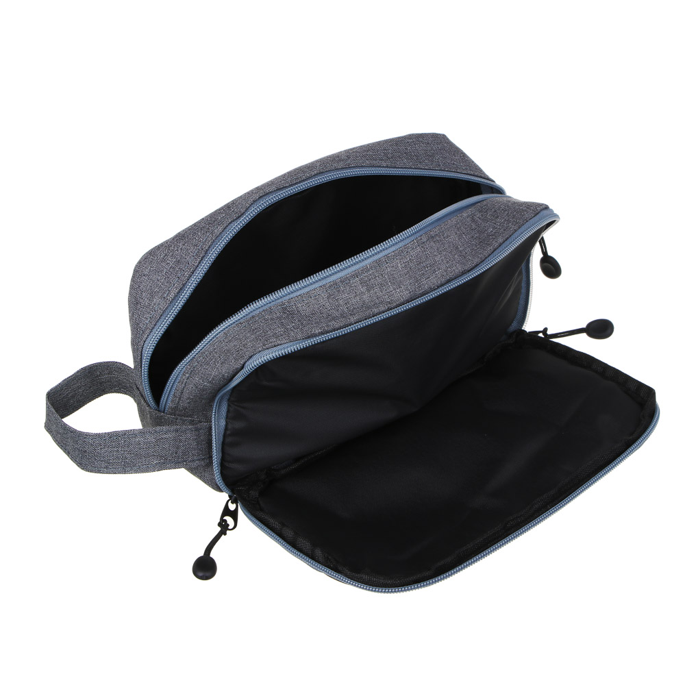 ЮL Несессер, полиэстер, 23х13х9см, 3 цвета, МН2023-3, арт.№ 327-314