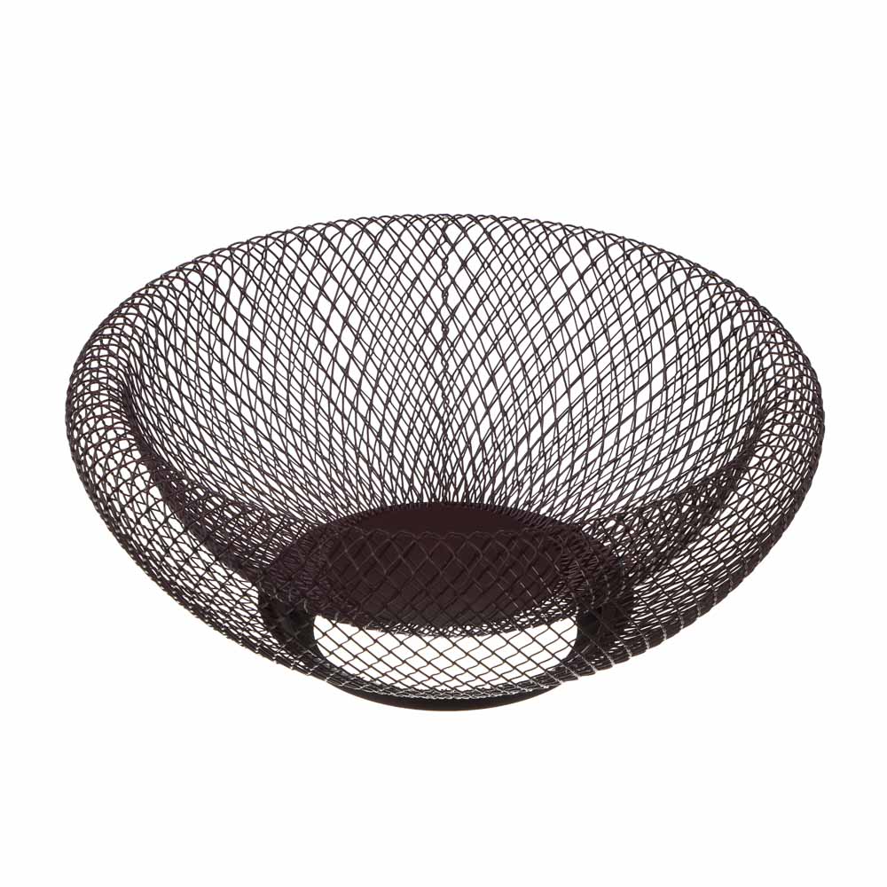 Корзина для фруктов тм SATOSHI Бургунди, 24х9,5см, сталь, арт.№ 827-140