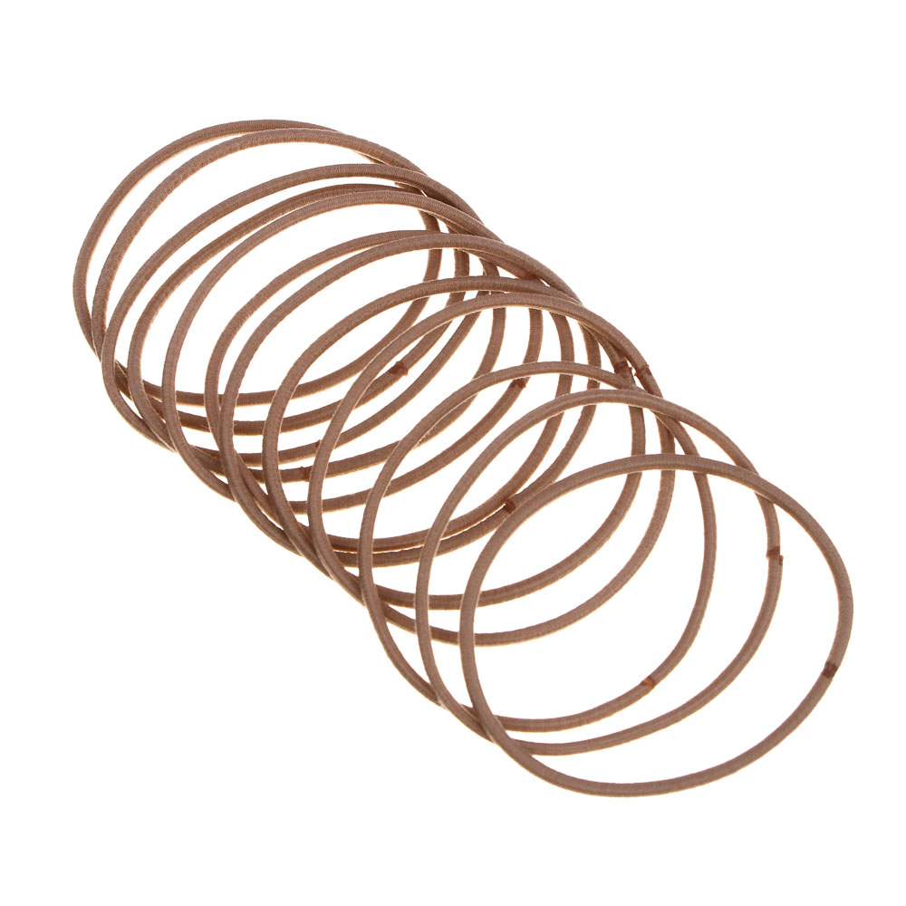 ЮНИLOOK Резинки для волос 12шт, d5см, полиэстер, 3 цвета, арт.№ 322-298