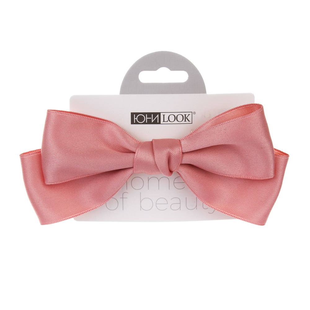 ЮНИLOOK Зажим для волос детский, полиэстер, металл, 13см, 3 цвета, арт.2, арт.№ 321-387