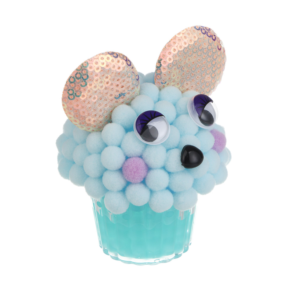 Набор для творчества "Весёлые помпоны", ХОББИХИТ, PP, TPR, полиэстер, арт.№ 287-462