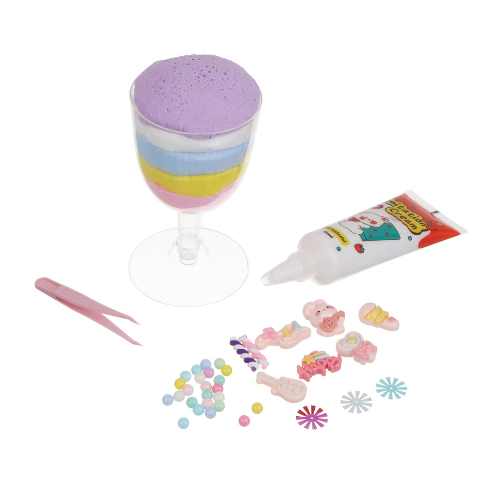 ХОББИХИТ Набор для творчества "Школа десертов",12х14х11,5 см, PP, полимер, 3 дизайна, арт.№ 287-464