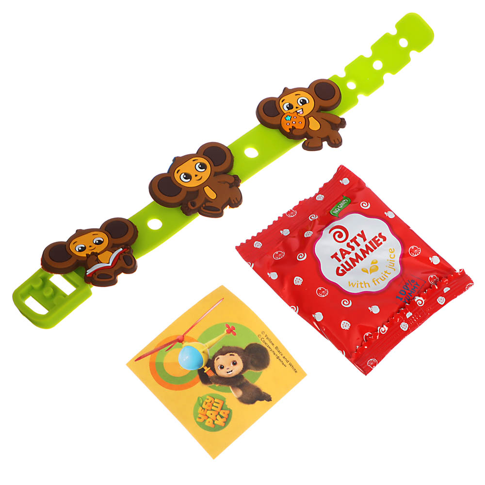 ЧЕБУРАШКА SWEET BOX Мармелад с подарком в коробочке 12/10, 10г., арт.№ 347-182