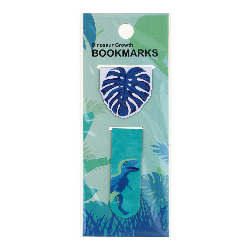 ЯЩЕРЫ Закладки магнитные фигурные, 2 штуки, на картонной подложке, 15,5х6,2см, арт.№ 524-228