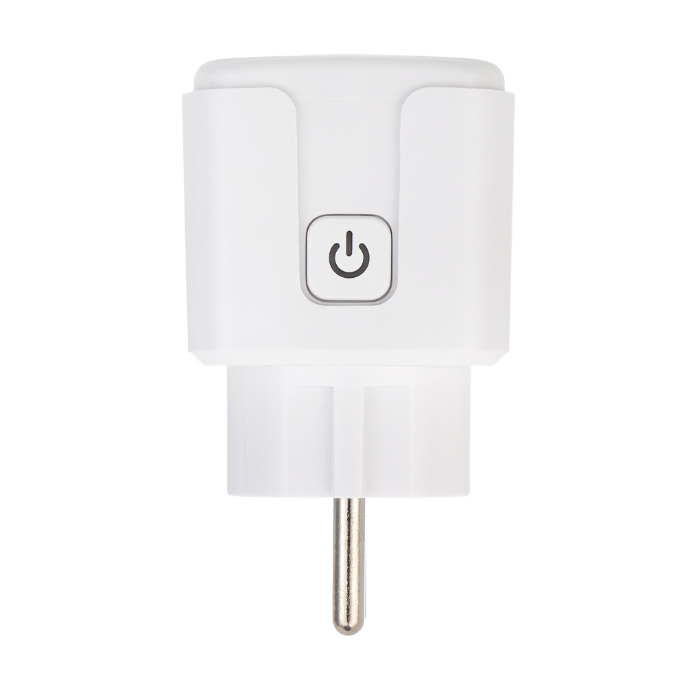Сетевая розетка Smart BY, Tuya, Алиса Wi-Fi, 10 А, 110-220 В, 50/60 Гц, белый, арт.№ 907-179