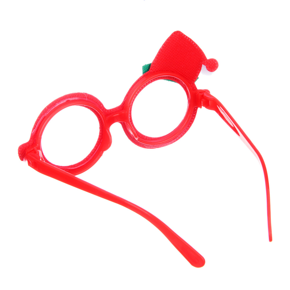 СНОУ БУМ Очки новогодние, полипропилен, фетр, 8х14 см, 2 дизайна, арт.2025-15, арт.№ 391-004