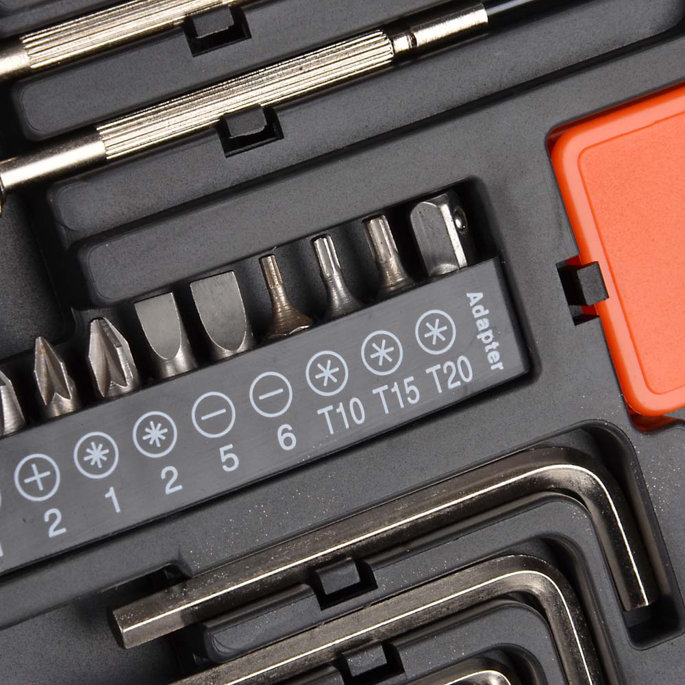 ЕРМАК Набор инструментов 24 пр. "Колесо", в пластиковом кейсе, арт.№ 736-185