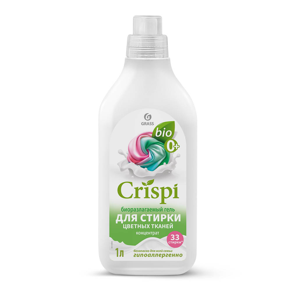 Гель для стирки GRASS CRISPI,2 вида,концентрат, п/б,1л, арт.№ 958-157