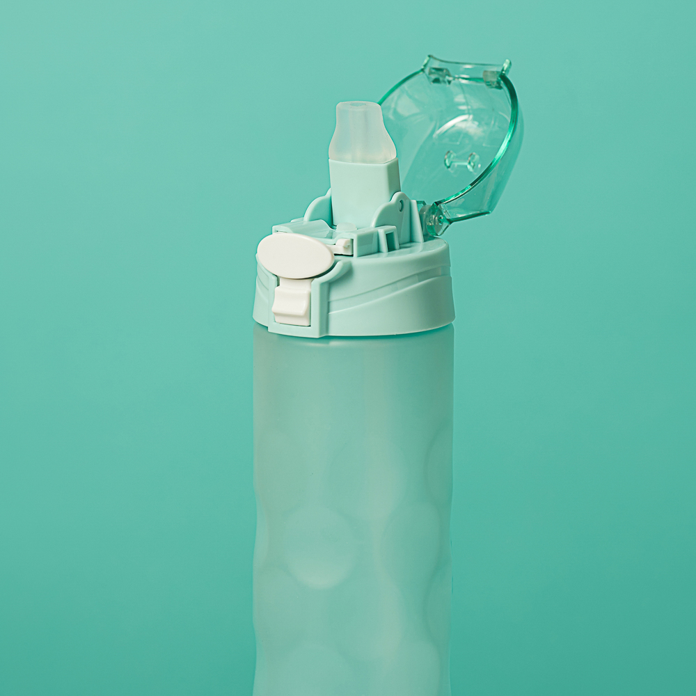 SILAPRO MAX Бутылка спортивная с поильником и замком, EGGSHELL BLUE, 700мл, PC, арт.№ 088-037