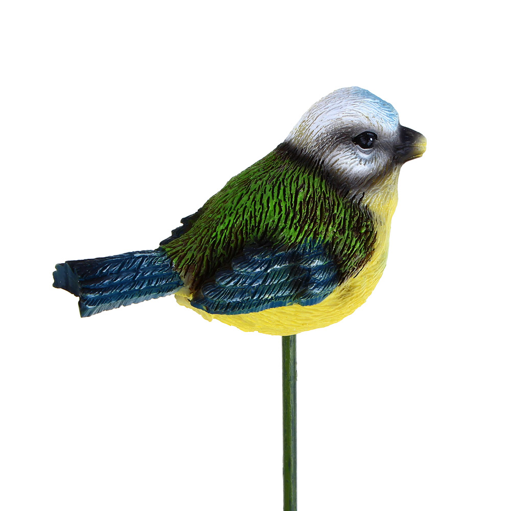 INBLOOM Декор садовый на стержне Птицы 40см 4 дизайна, полирезина/металл, арт.№ 153-162