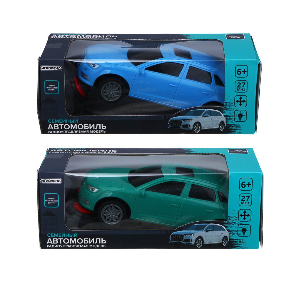 ИГРОЛЕНД Машина на радиоуправлении спортивная, 5xАА, ABS, 24,5х10х7см, арт.№ 293-030