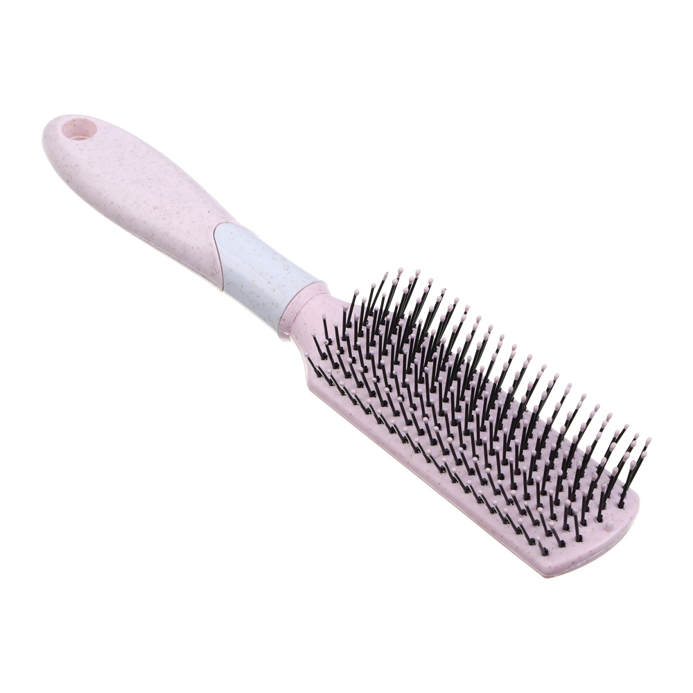 ЮНИLOOK Расческа массажная Пастель, пластик, 22,8х4см, 4 цвета, #1, арт.№ 319-216