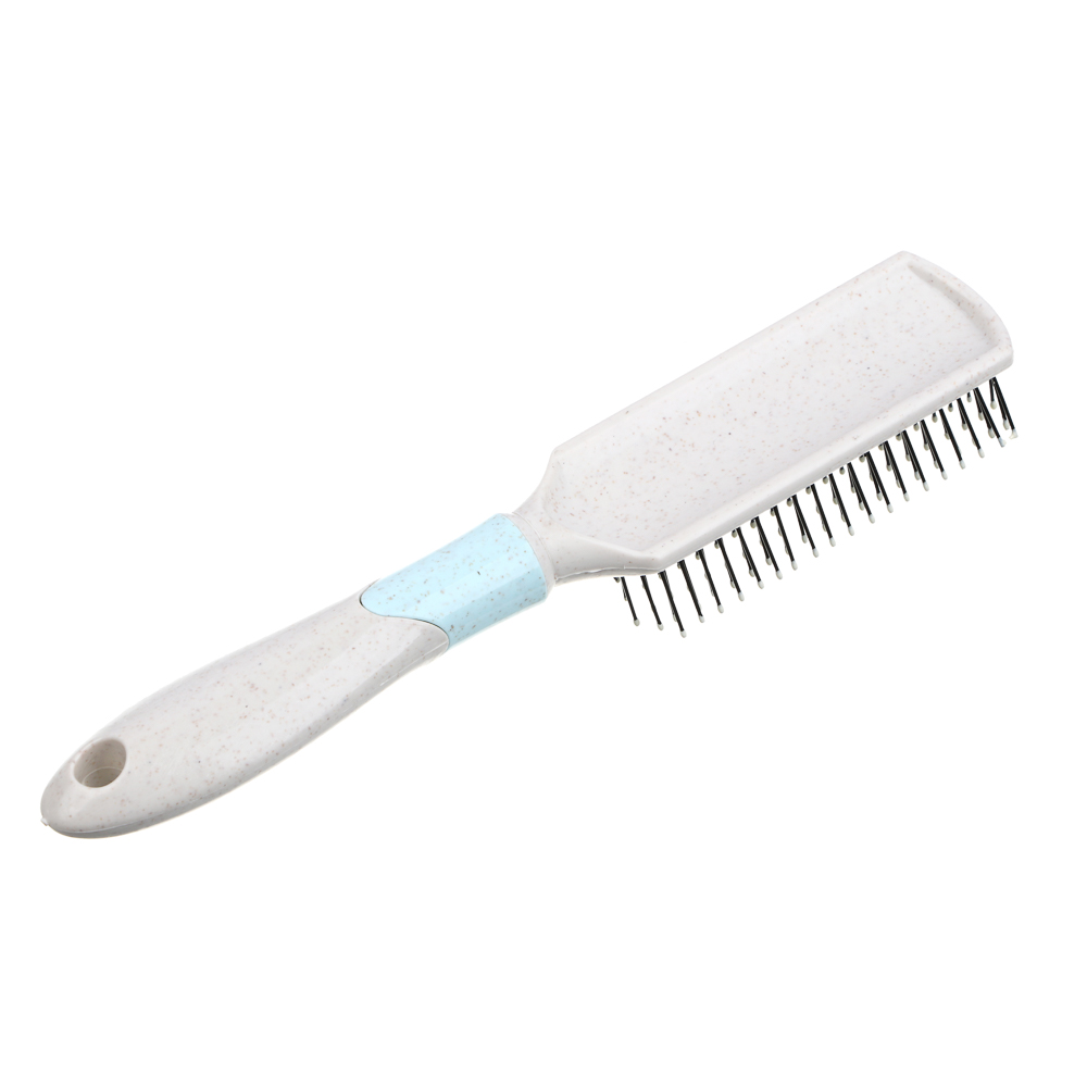 ЮНИLOOK Расческа массажная Пастель, пластик, 22,8х4см, 4 цвета, #1, арт.№ 319-216