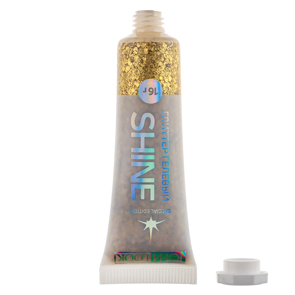 ЮНИLOOK Шайн Глиттер гелевый, 16г, 3 цвета, арт.№ 330-497