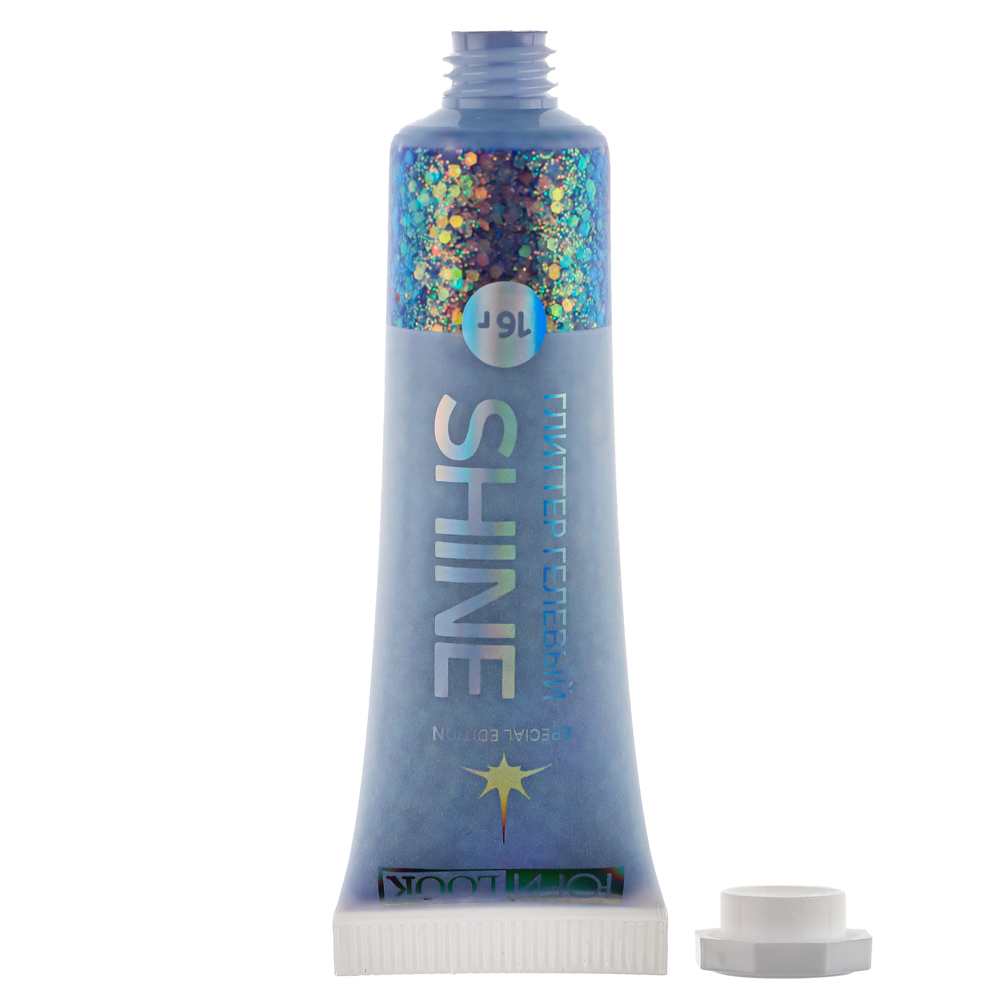 ЮНИLOOK Шайн Глиттер гелевый, 16г, 3 цвета, арт.№ 330-497