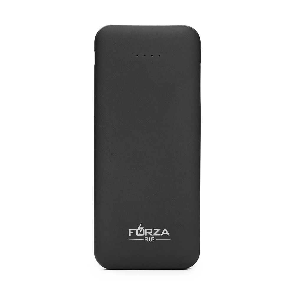 FORZA КИРЯ Аккумулятор мобильный, 4000 мАч, USB, 2А, прорезиненное покрытие, пластик, 4 цвета, арт.№ 916-392