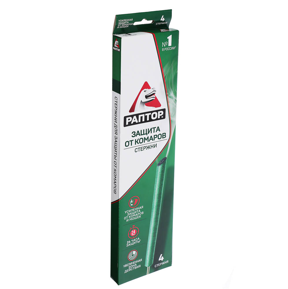 Стержень от комаров Раптор, 4шт, арт.№ 919-006