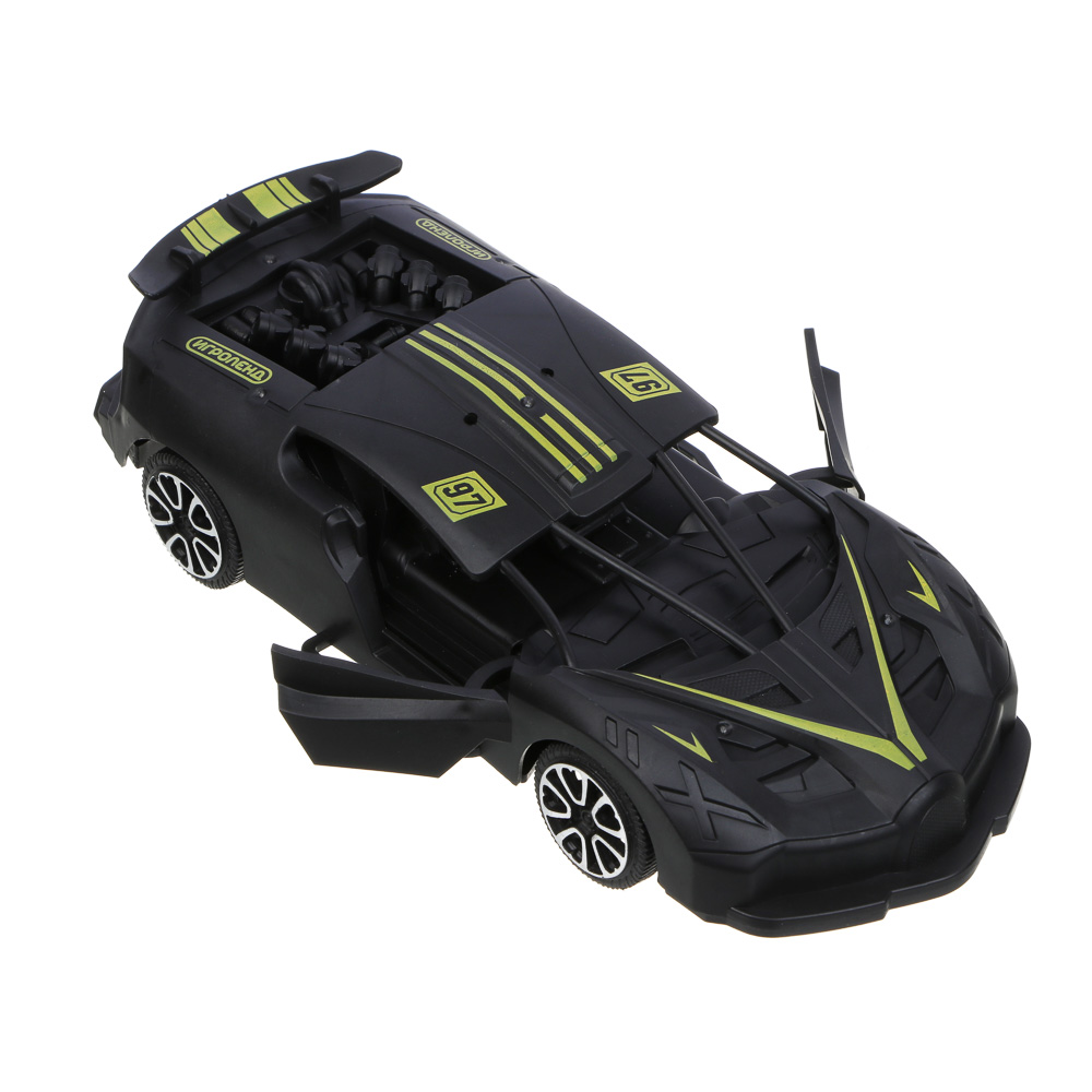 ИГРОЛЕНД Машина на радиоуправлении "Суперкар", 5xАА, PP, 27х22х6,6см, 3 дизайна, арт.№ 293-014