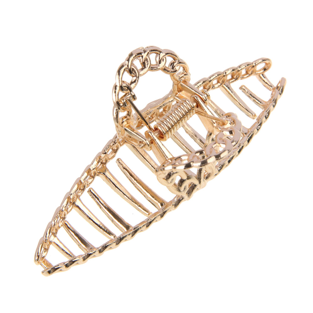 ЮНИLOOK Краб для волос, 7,5см, сплав, 2 цвета, ACS-94, арт.№ 321-030