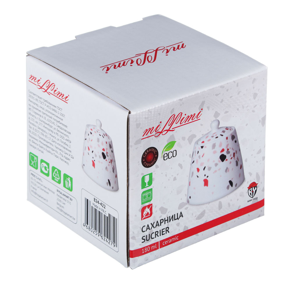 MILLIMI Мозаика Сахарница 180мл, керамика, арт.№ 824-422