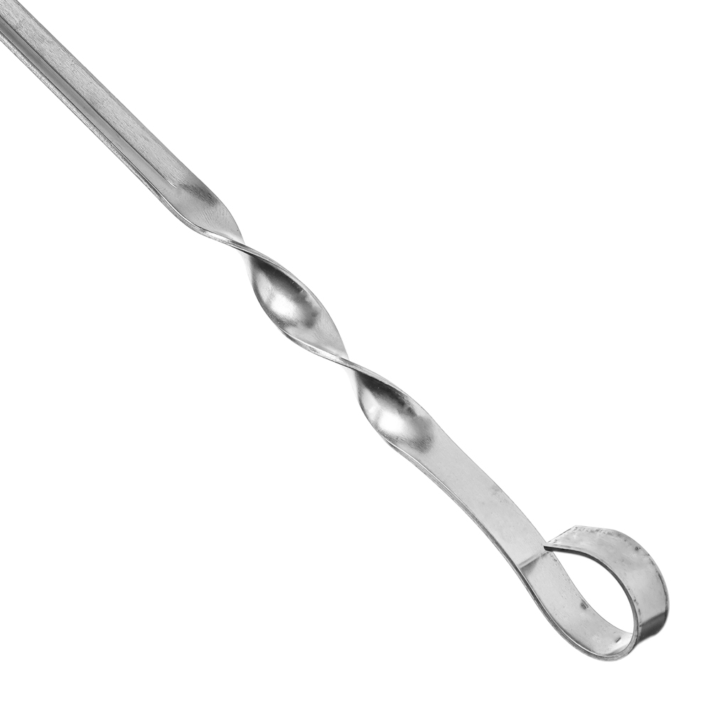 Шампур угловой 550х10х1.5мм, нерж.сталь, арт.№ 103-009