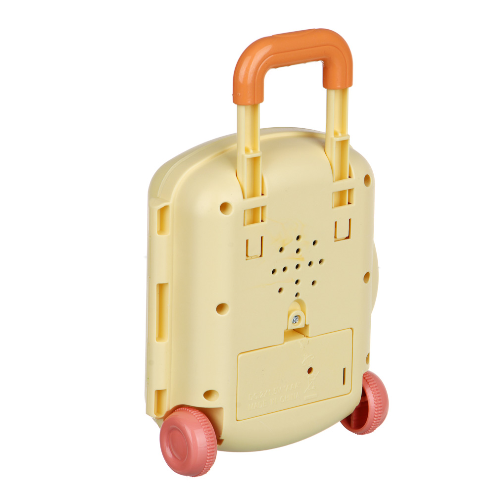 ИГРОЛЕНД Чемоданчик-проектор музыкальный, звук, свет, пластик, 18,5х9х12,5 см, арт.№ 272-829