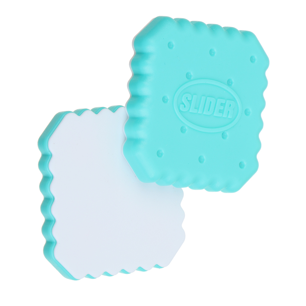 ИГРОЛЕНД Рыжий Игрушка-антистресс "Магнитная печенька", магнит, ПВХ, 8х12 см, 6 дизайнов, арт.№ 295-243