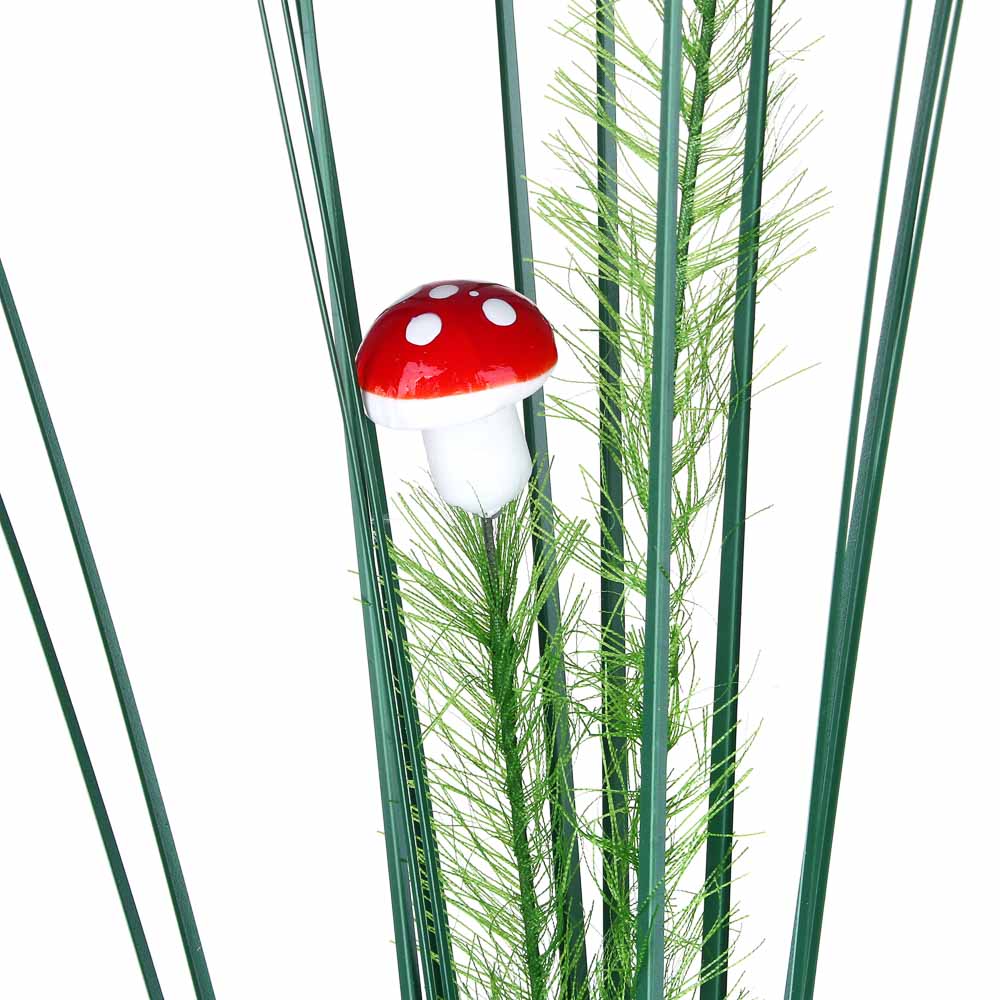 Декор на стержне "Трава" тм INBLOOM, 75-80 см, ПВХ, металл, арт.№ 153-174