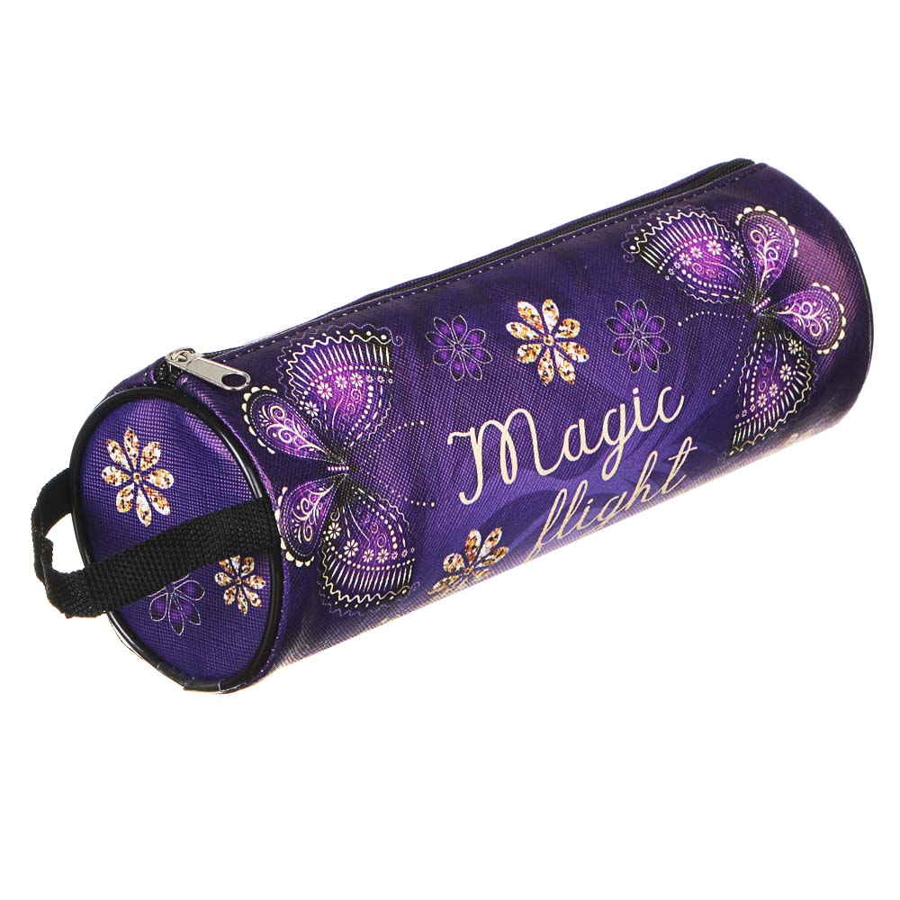 Урбан Авто / Рейнбоу Винг Пенал мягкий круглый, 21х7х7см, ПВХ 0,8мм, с ручкой, с антисмин.вкладышем, арт.№ 238-215