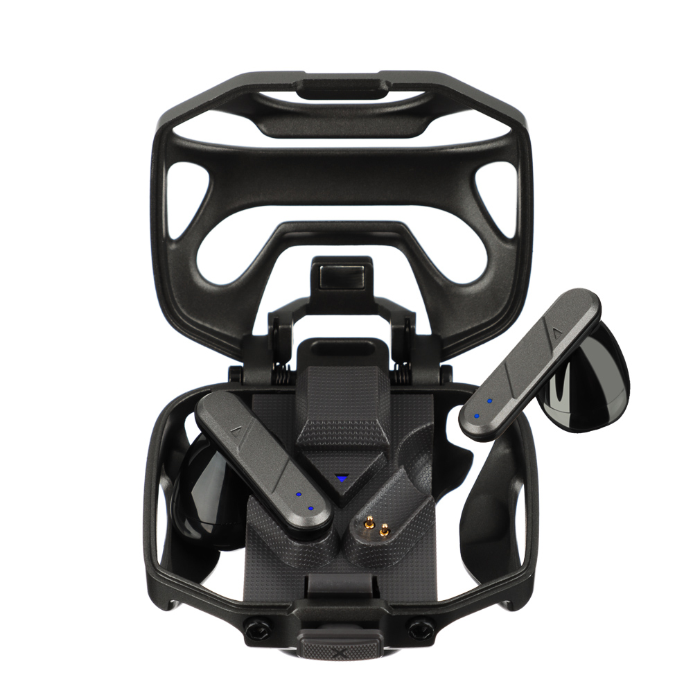 BY Наушники беспроводные TWS Герои КОЩЕЙ вкладыши, металл., серый, BT5.3, 30/300 mAh., арт.№ 410-260