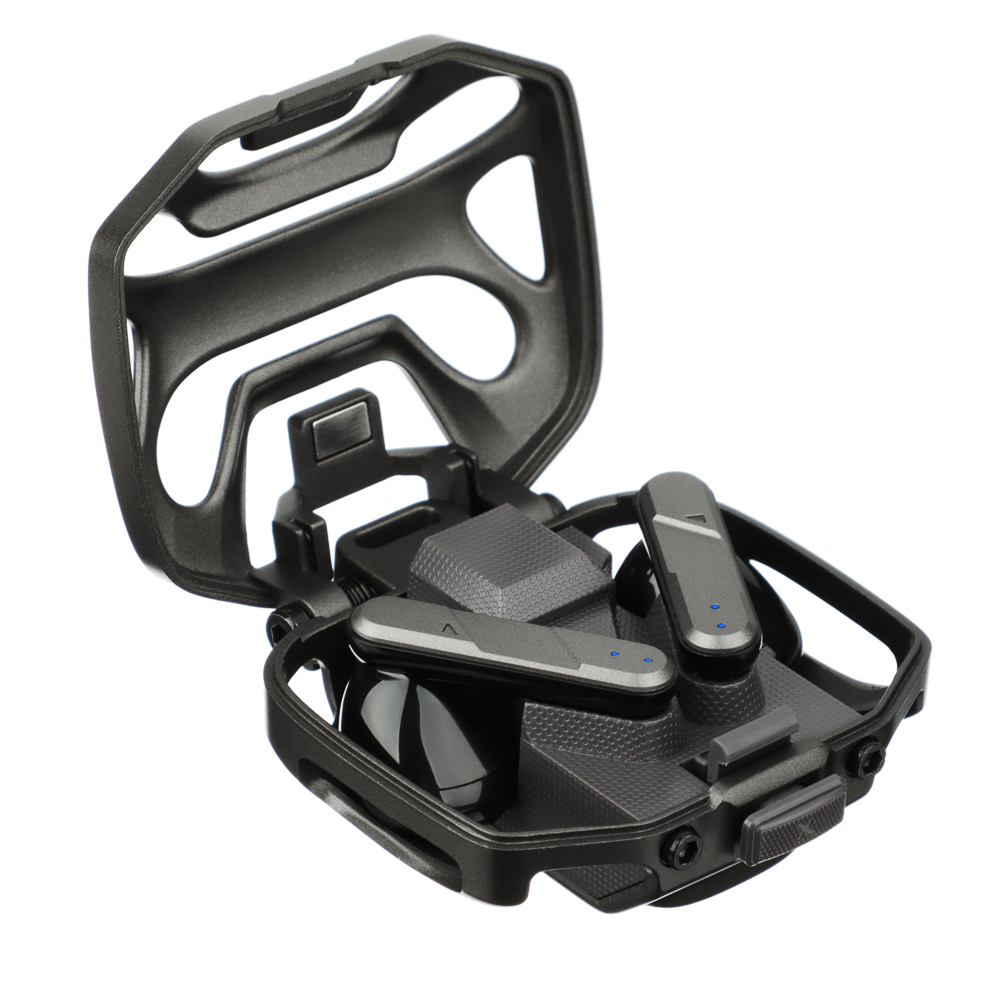 BY Наушники беспроводные TWS Герои КОЩЕЙ вкладыши, металл., серый, BT5.3, 30/300 mAh., арт.№ 410-260