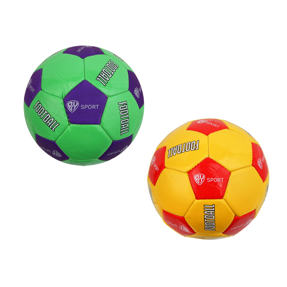 Мяч футбольный, тм BY SPORT, размер 2, 15см, 2сл, ЭВА 2.5мм, 100г (+-10%), арт.№ 133-037