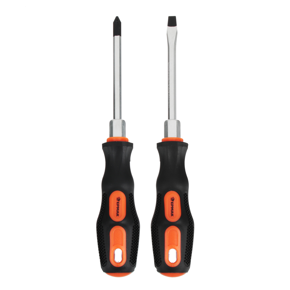 ЕРМАК Набор отверток под ключ 2 шт, PH2x100, SL6x100, арт.№ 651-222
